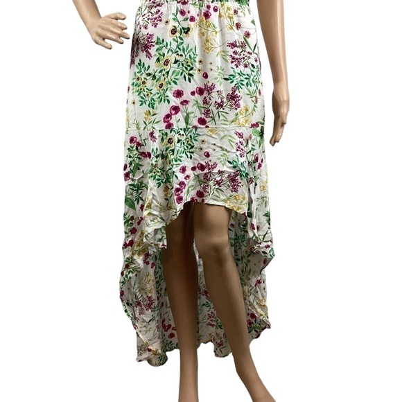 WAYF High Low Casual Dress Size XS Multicolor Print - Picture 3 of 7